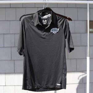 Fanatics LA Kings Authentic Pro Polo Athletic Golf Shirt